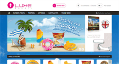 Desktop Screenshot of luxedecors.com.tn